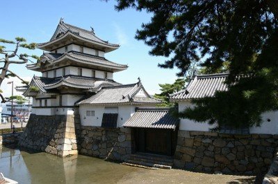 玉藻公園（月見櫓、水手御門）