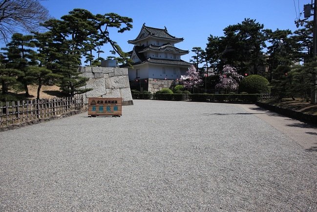 史跡高松城跡 玉藻公園、披雲閣