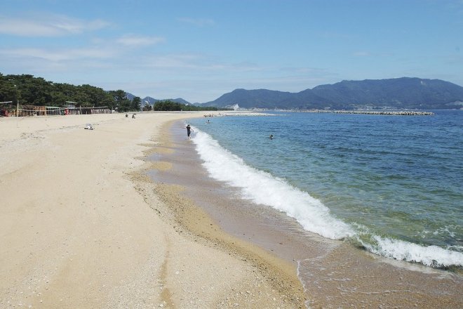 海水浴場・津田の松原