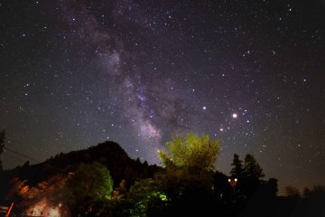 天体望遠鏡博物館の空