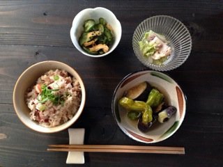 日替わり定食(タコ飯定食) 850円