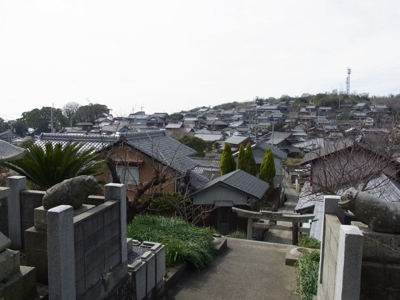 天神社からの景色